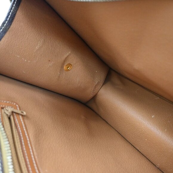 CELINE Logo Macadam Pattern Hand Bag PVC Leather GHW Made in Itay 83KB264 - Picture 12 of 15